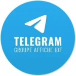 Accès au canal Telegram Groupe Affiche Idf